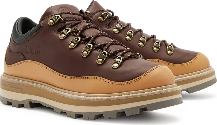 Moncler Genius 8 Moncler Palm Angels Peka 305 Leather Derby Shoes - Image 2