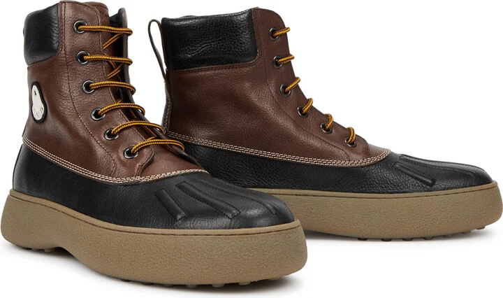 Moncler Genius 8 Moncler Palm Angels X Tod's Leather Ankle Boots - Image 2