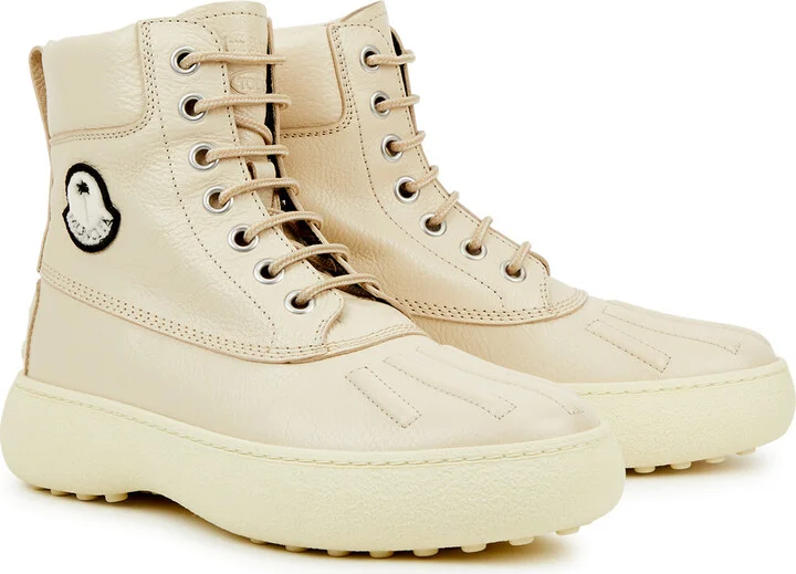 Moncler Genius 8 Moncler Palm Angels X Tod's Leather Ankle Boots - Image 2