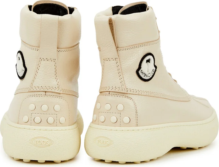 Moncler Genius 8 Moncler Palm Angels X Tod's Leather Ankle Boots - Image 3