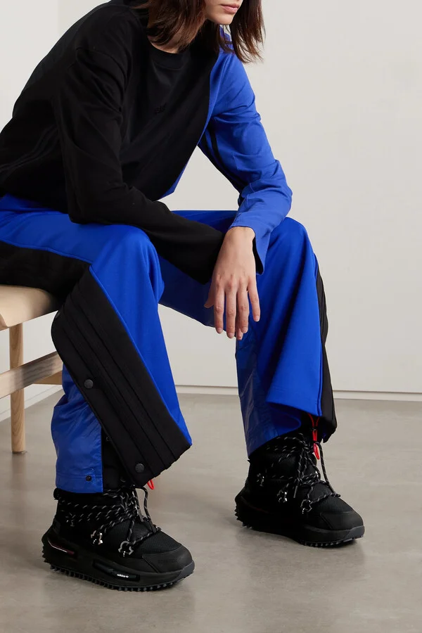 Moncler Genius - + Adidas Originals Rubber-trimmed Gore-tex Snow Boots - Black - Image 2