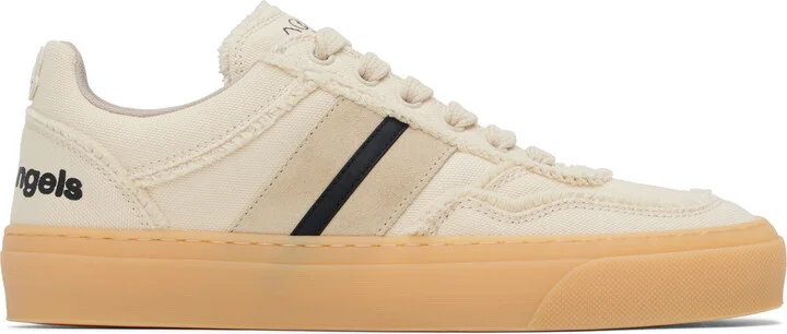 Moncler Genius Moncler x Palm Angels Beige Low Top Sneakers