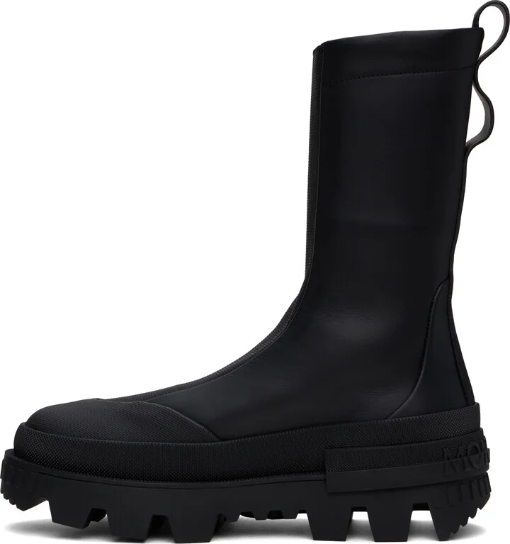 Moncler Genius Moncler x Willow Smith Black Salix Boots - Image 3