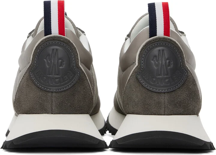 Moncler Gray Pacey Sneakers - Image 2