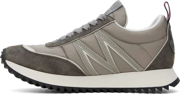 Moncler Gray Pacey Sneakers - Image 3