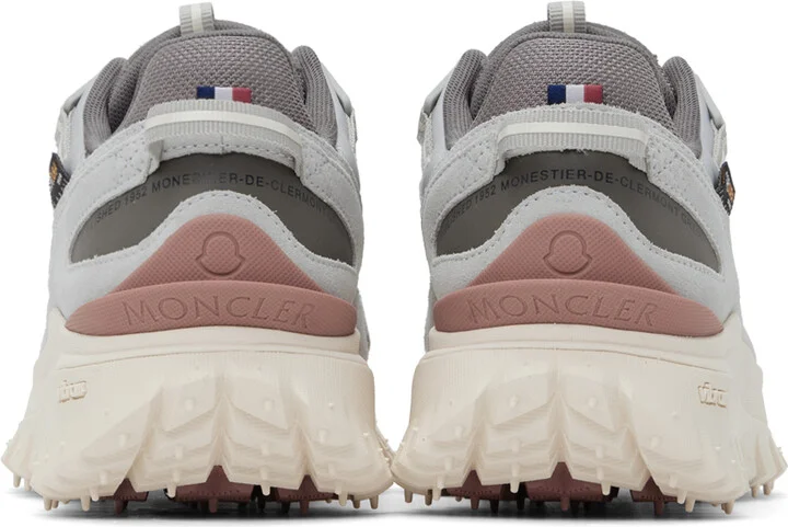 Moncler Gray Trailgrip Sneakers - Image 2