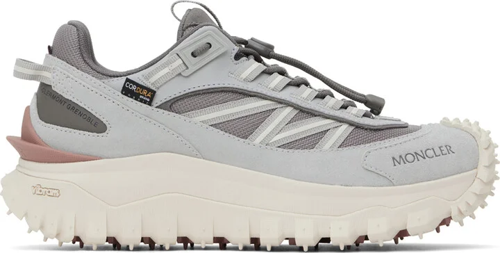 Moncler Gray Trailgrip Sneakers