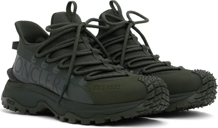 Moncler Green Trailgrip Lite 2 Sneakers - Image 4