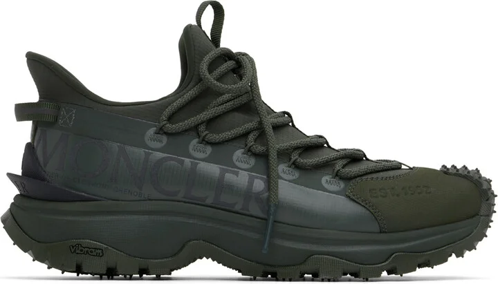Moncler Green Trailgrip Lite 2 Sneakers