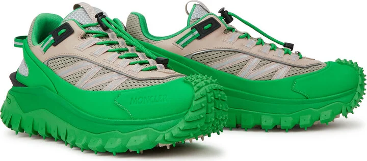 Moncler Grenoble Trailgrip Panelled Canvas Sneakers - Image 2