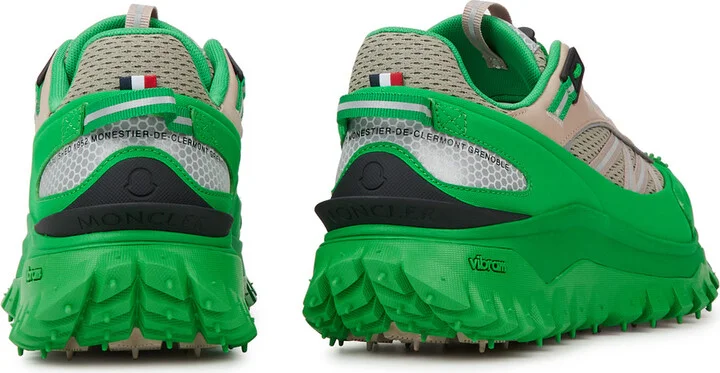 Moncler Grenoble Trailgrip Panelled Canvas Sneakers - Image 3
