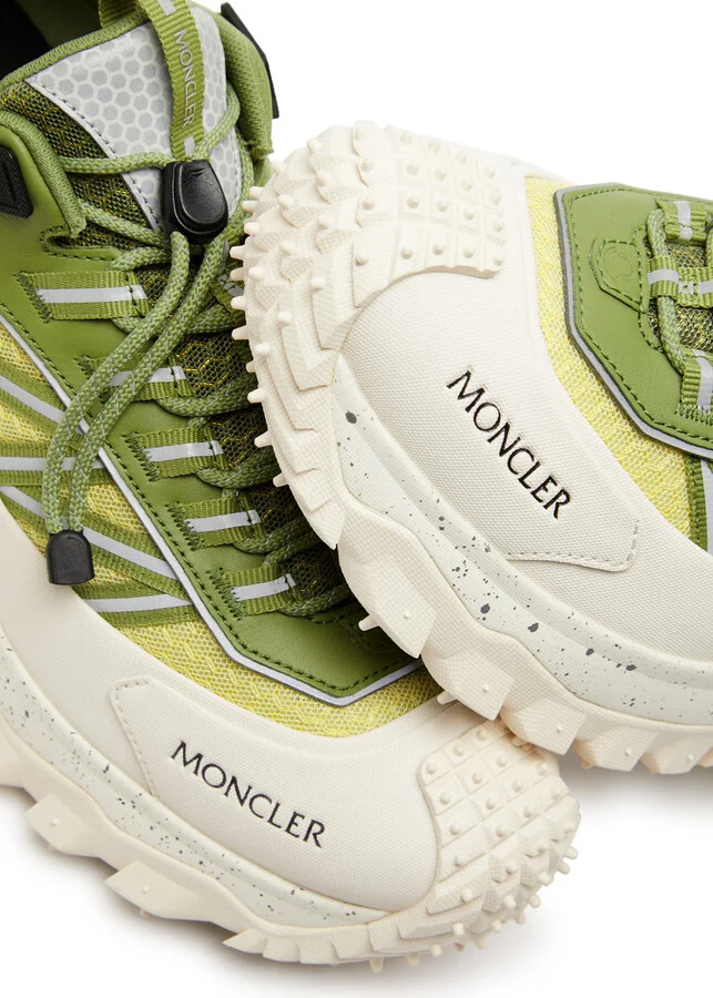 Moncler Grenoble Trailgrip Panelled Mesh Sneakers - Image 4