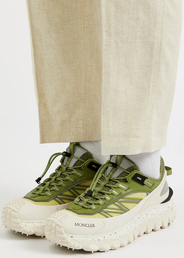 Moncler Grenoble Trailgrip Panelled Mesh Sneakers - Image 5