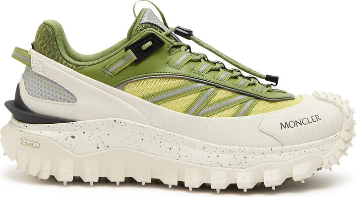 Moncler Grenoble Trailgrip Panelled Mesh Sneakers