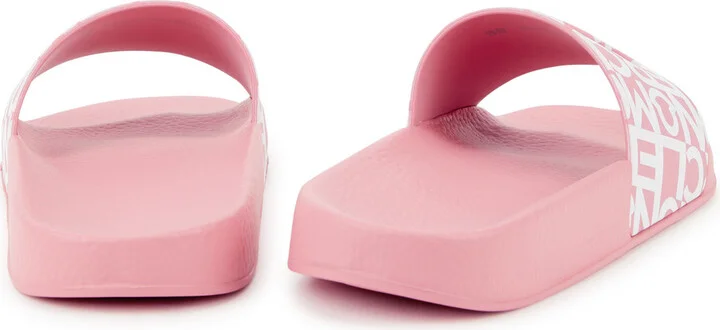 Moncler Jeanne Logo Rubber Sliders - Image 3