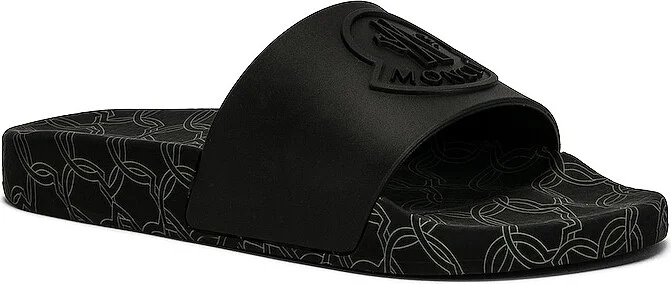 Moncler Jeanne Slide Sandal in Black - Image 2
