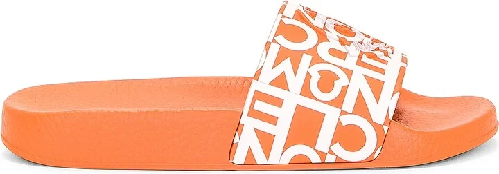 Moncler Jeanne Slides in Orange