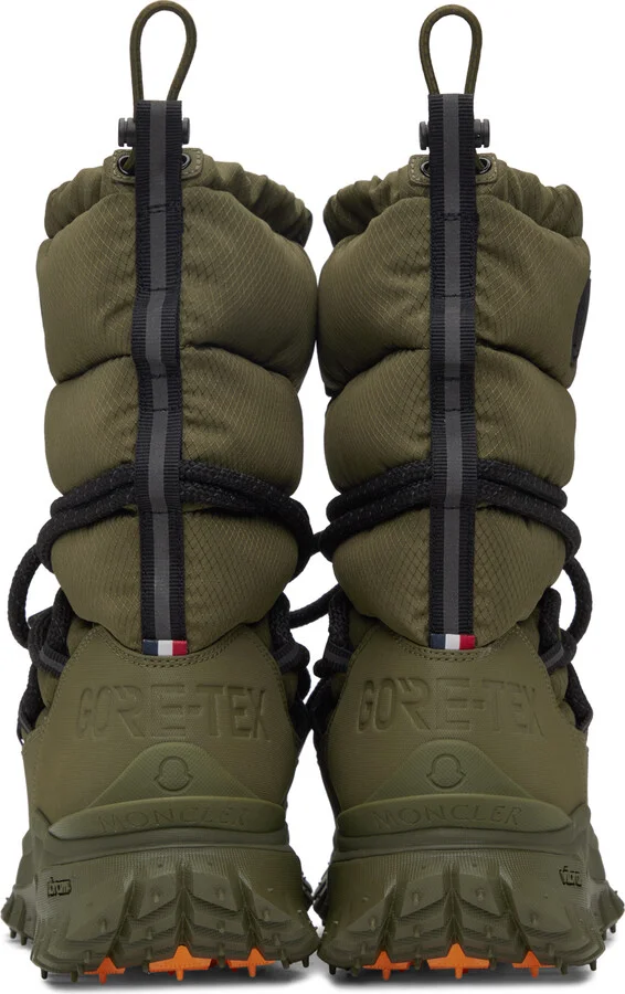 Moncler Khaki Trailgrip Après Boots - Image 2