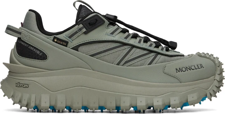 Moncler Khaki Trailgrip GTX Sneakers