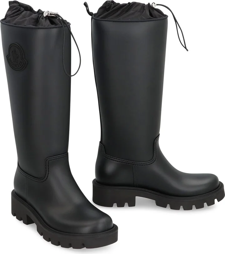 Moncler Kickstream High Rubber Rain Boots - Image 3