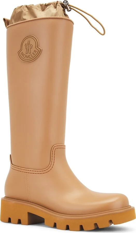 Moncler Kickstream Knee High Rain Boot in Brown - Image 2