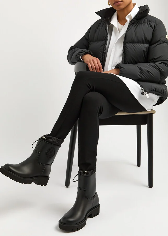 Moncler Kickstream Rubber Ankle Boots - Image 5