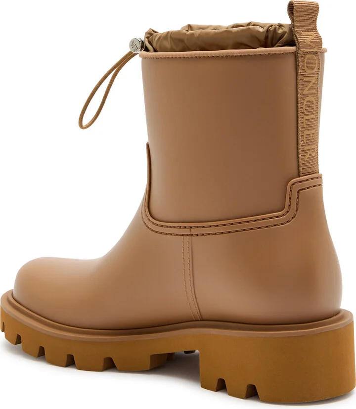 Moncler Kickstream Rubber Wellington Ankle Boots - Image 2