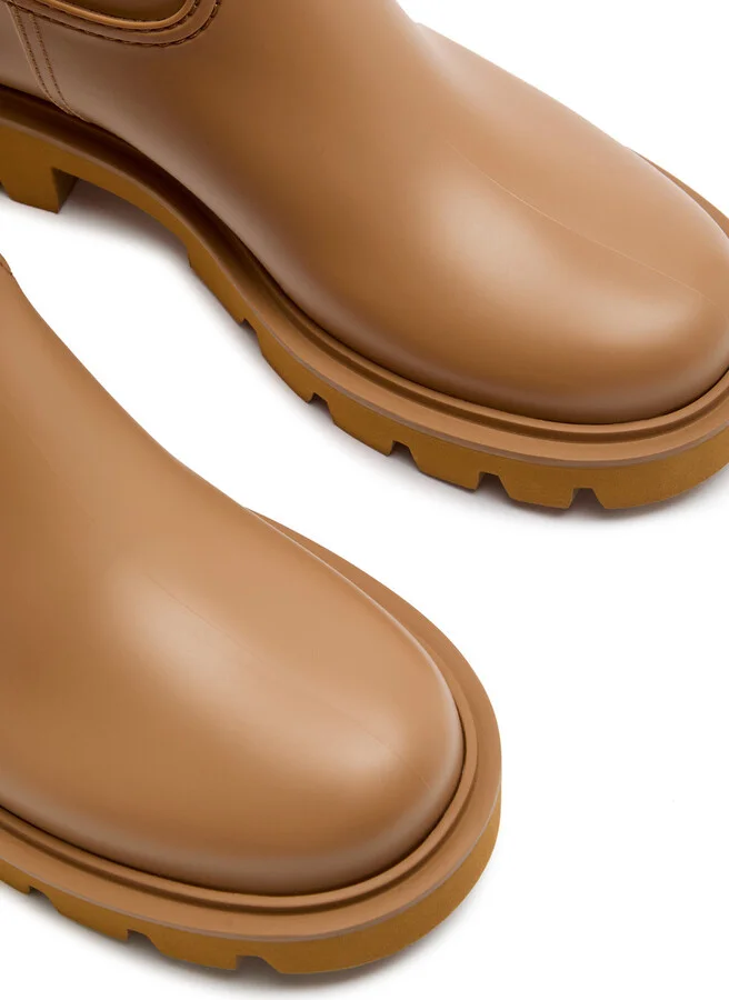 Moncler Kickstream Rubber Wellington Ankle Boots - Image 3