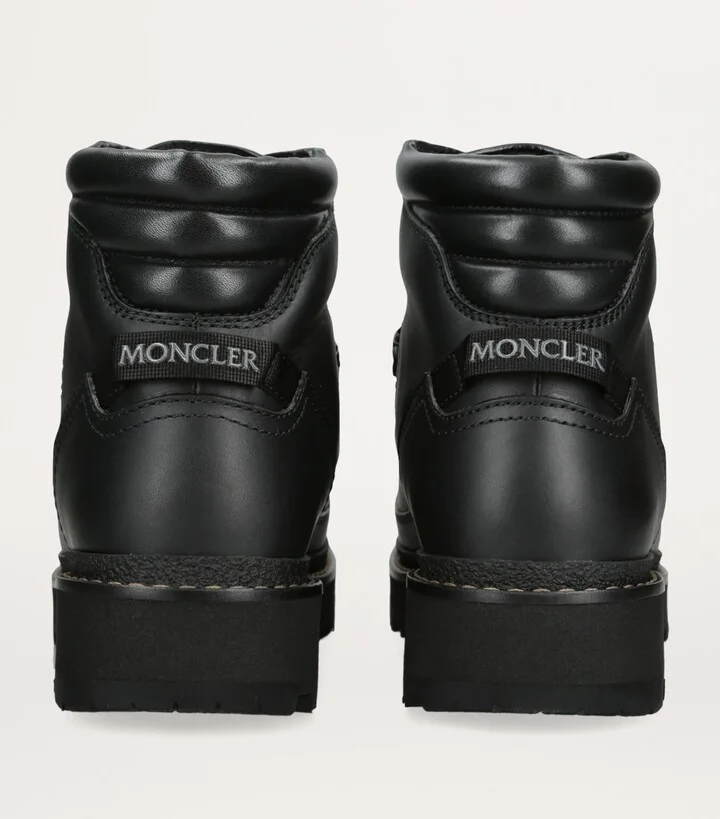 Moncler Leather Peka Trek Hiking Boots - Image 3