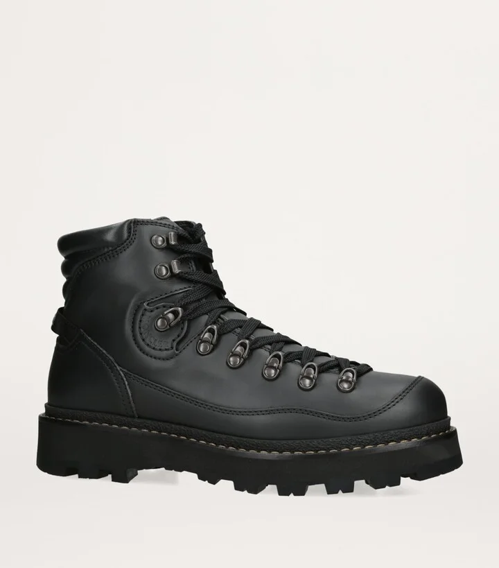 Moncler Leather Peka Trek Hiking Boots - Image 4