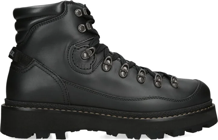 Moncler Leather Peka Trek Hiking Boots
