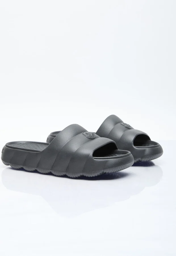 Moncler Lilo Slides - Woman Slides Black Eu - 36 - Image 3