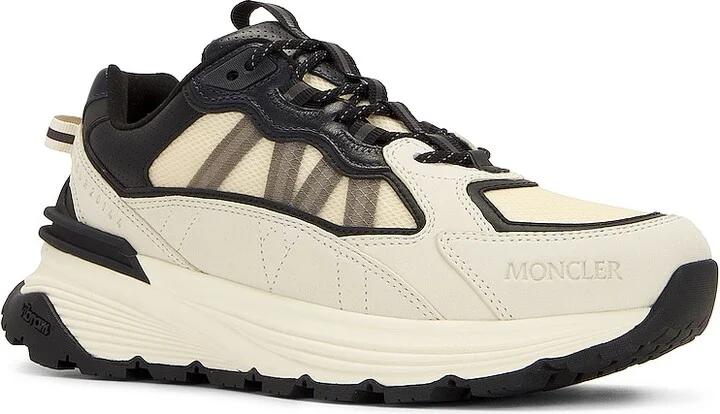 Moncler Lite Runner Low Top Sneakers in Beige - Image 2