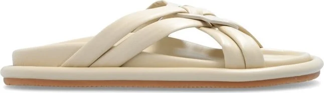 Moncler Logo Embossed Sandals