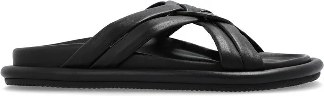Moncler Logo Embossed Sandals