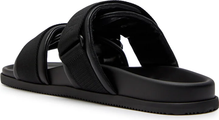 Moncler Logo-jacquard Rubber Sliders - Image 2