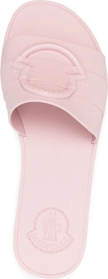 Moncler Logo Pool Slides - Image 2