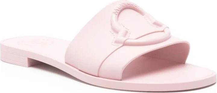 Moncler Logo Pool Slides - Image 2