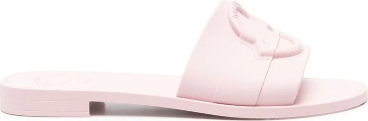 Moncler Logo Pool Slides