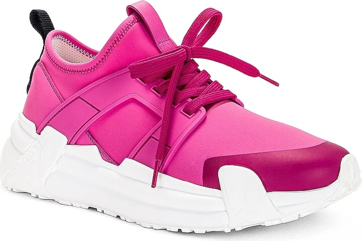 Moncler Lunarove Low Top Sneaker in Pink - Image 2