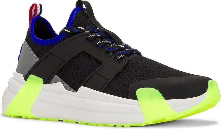 Moncler Lunarove Low Top Sneakers in Black - Image 2
