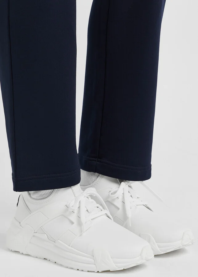 Moncler Lunarove Runners Panelled Neoprene Sneakers - Image 5