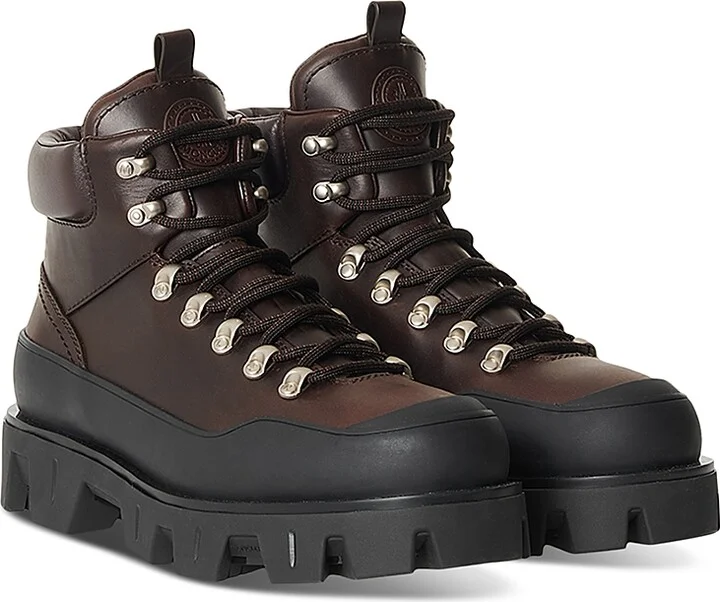 Moncler Men's Peak Trek Lace Up Hiking Boots