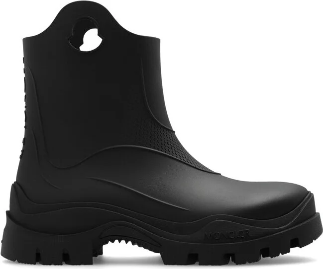 Moncler Misty Round-Toe Rain Boots