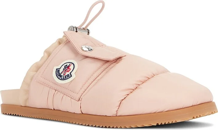 Moncler Mon Pocket Mule in Blush - Image 2