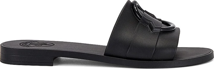 Moncler Mon Slide in Black