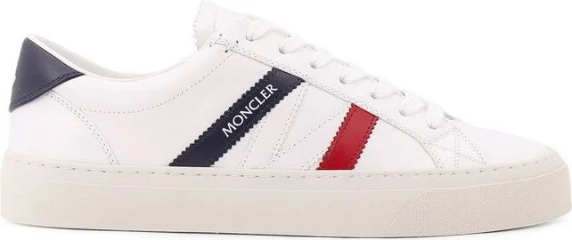 Moncler Monaco 2 Logo Printed Sneakers