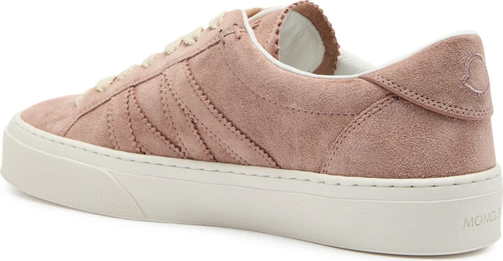 Moncler Monaco 2 Panelled Suede Sneakers - Image 2