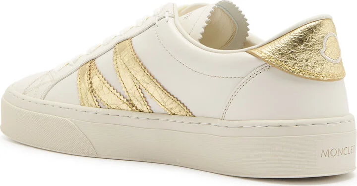Moncler Monaco 2 Panelled Suede Sneakers - Image 6