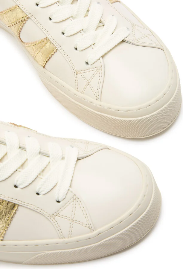 Moncler Monaco 2 Panelled Suede Sneakers - Image 7
